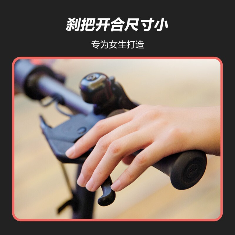 Ninebot 九号电动滑板车C20 女性智享款 轻便款成人学生儿童迷你便携可折叠双轮电动车